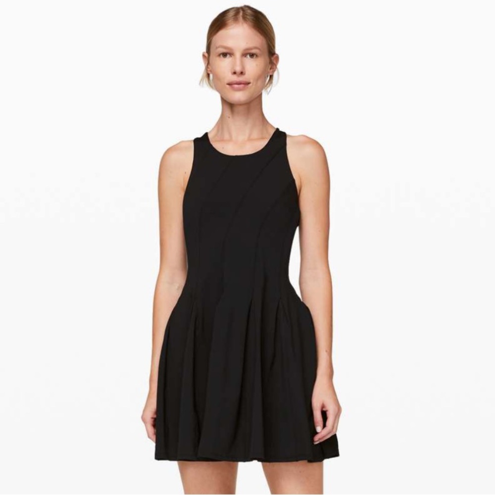 Lululemon Original Court Crush Tennis Dress (2019)
Size 10 Black